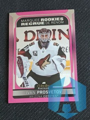 2021-22 O-Pee-Chee Platinum Marquee Rookie Matte Pink #254 Ivan Prosvetov